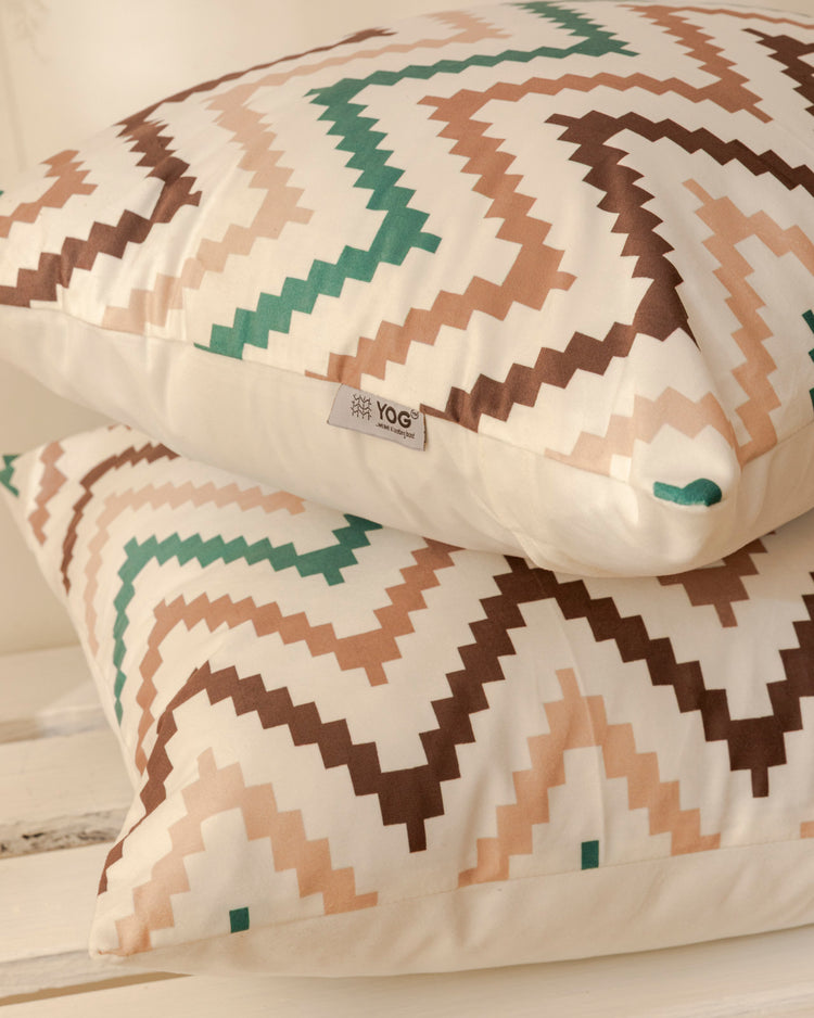 Vibe Cushion Coordinated With Bed Runners