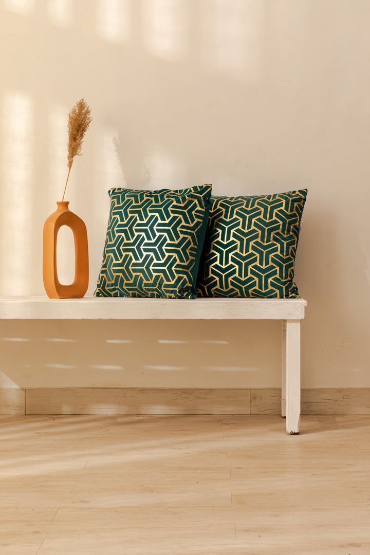 Muse Foil print Cushion