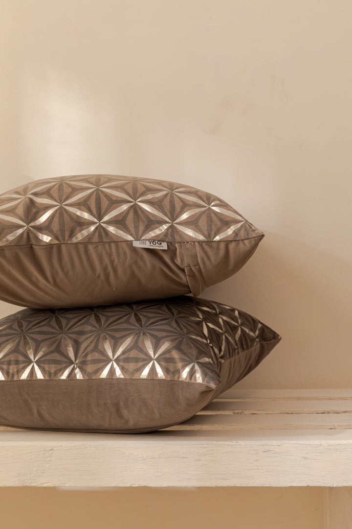 Moroccan Foil Print Cushion