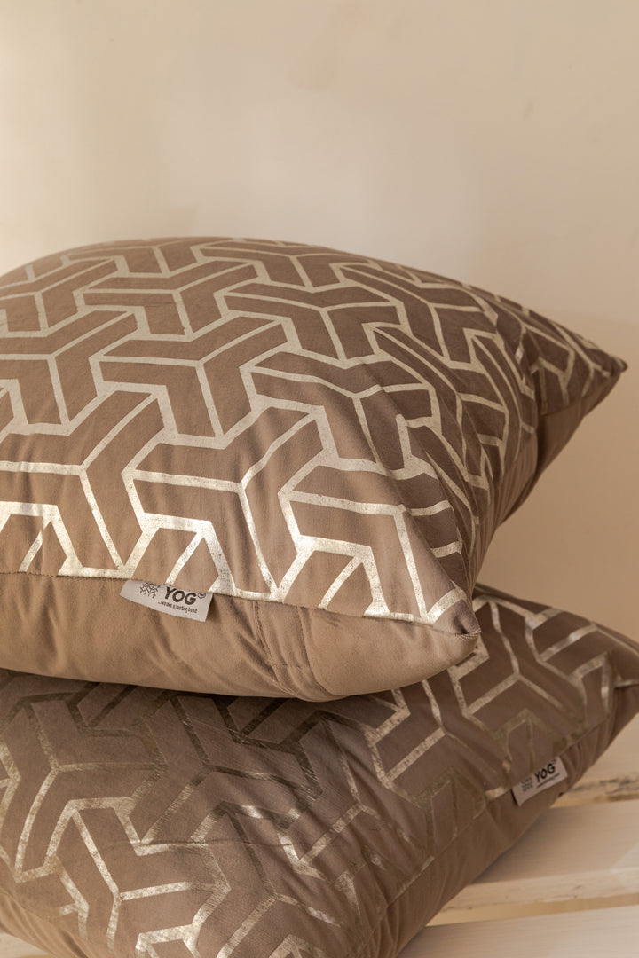 Muse Foil print Cushion