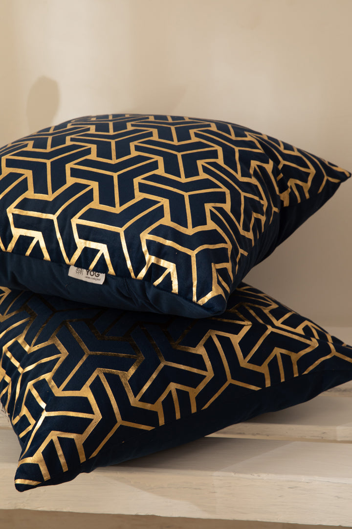 Muse Foil print Cushion