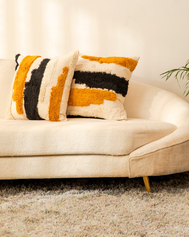 Cotton Tufted Zara Cushion